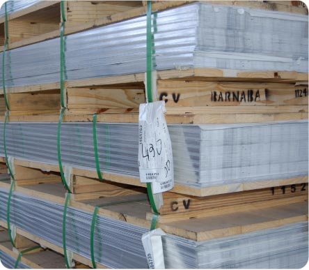 Distribución de laminados de aluminios Aluar