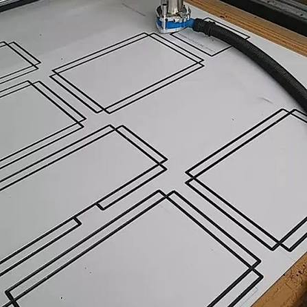 Routeado de paneles